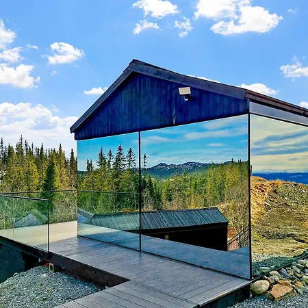 Дом отдыха Spegill Escape To Mirror Glass And Breathtaking Calm At 1000m Aurdal